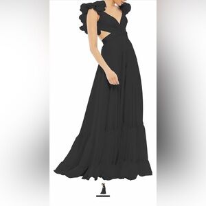 Elegant Black Evening Gown
